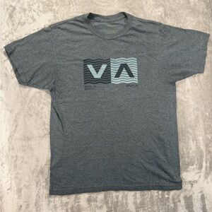 RVCA Charcoal Graphic Men's Tee